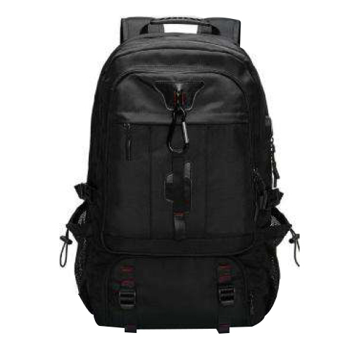 Minimalist Black Urban Backpack