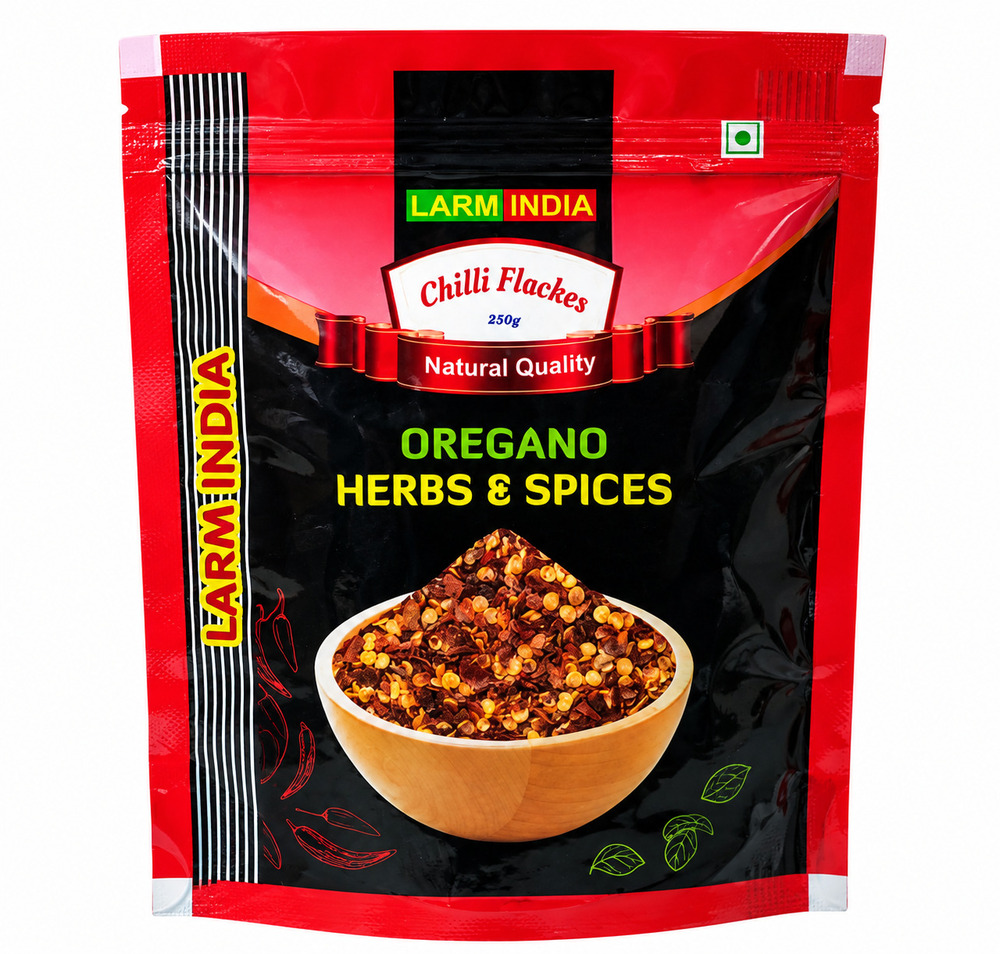 Larm India Chilli Flakes Packet