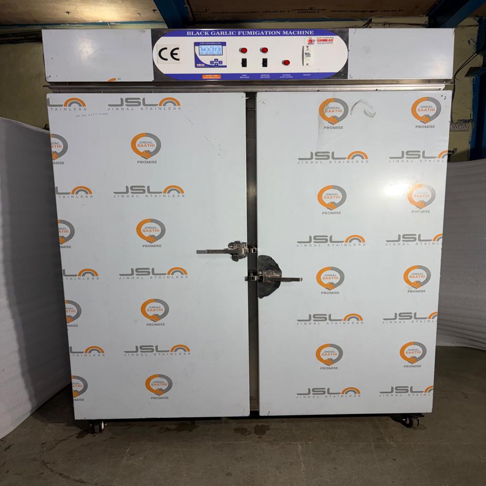 Automatic Black Garlic Machine - Stainless Steel, 650x700x900mm, Grey Steel Finish | Digital Touch Panel, Odorless Processing, Humidity Control, Iso Certified