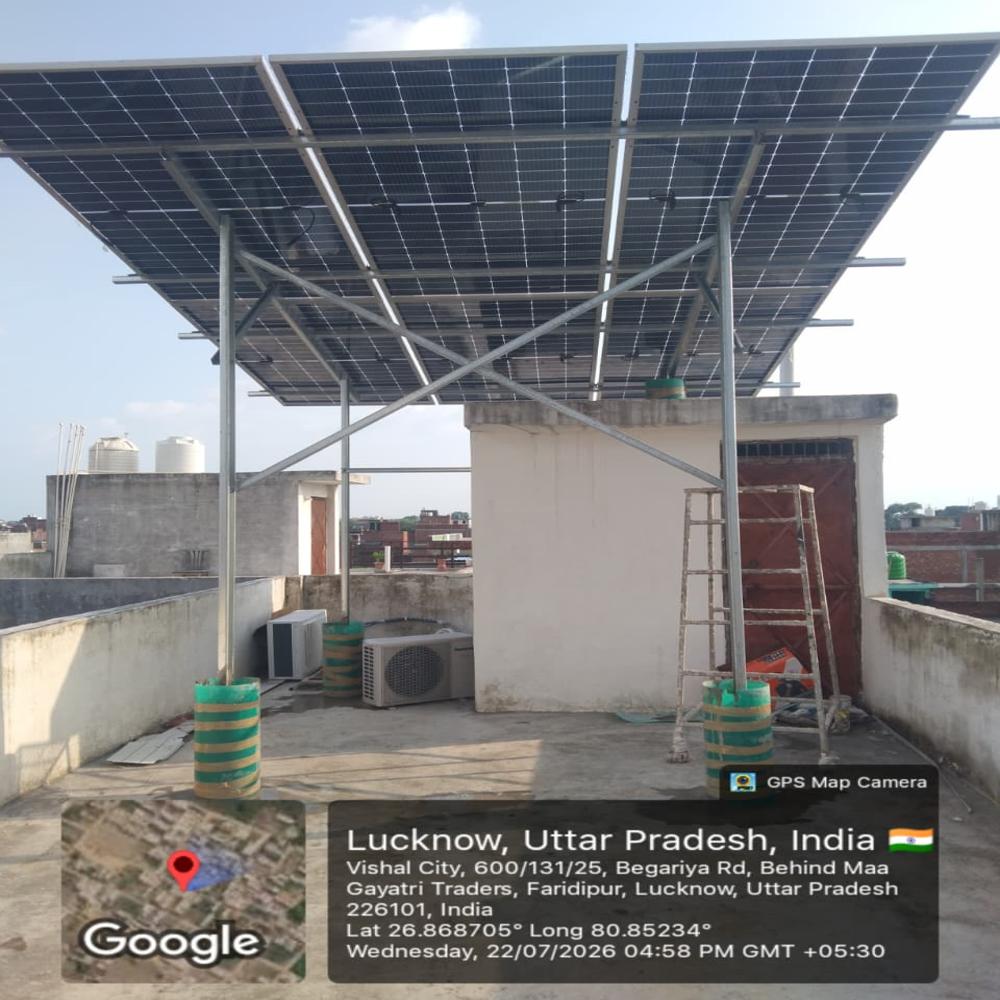 Microtek Solar Rooftops System - Cable Length: Customizable As Per Installation Requirement Foot (Ft)