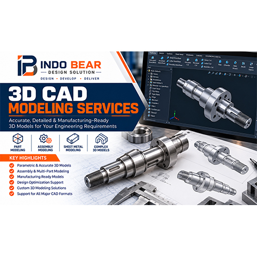 3D CAD Modeling Drawing Services