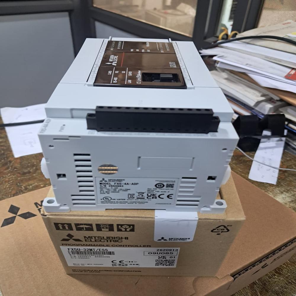 FX5U-32MT/ESS, FX5U;CPU;AC;16 Inputs;16 TransistorOutputs;3xAnalog;Eth;RS-485;source