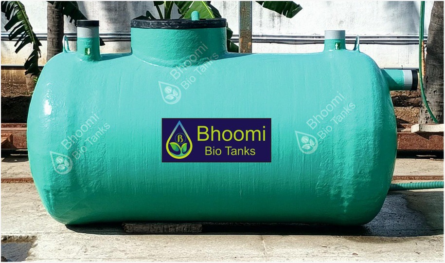 1200 Lit 5 Chamber FRP Bio Septic Tank
