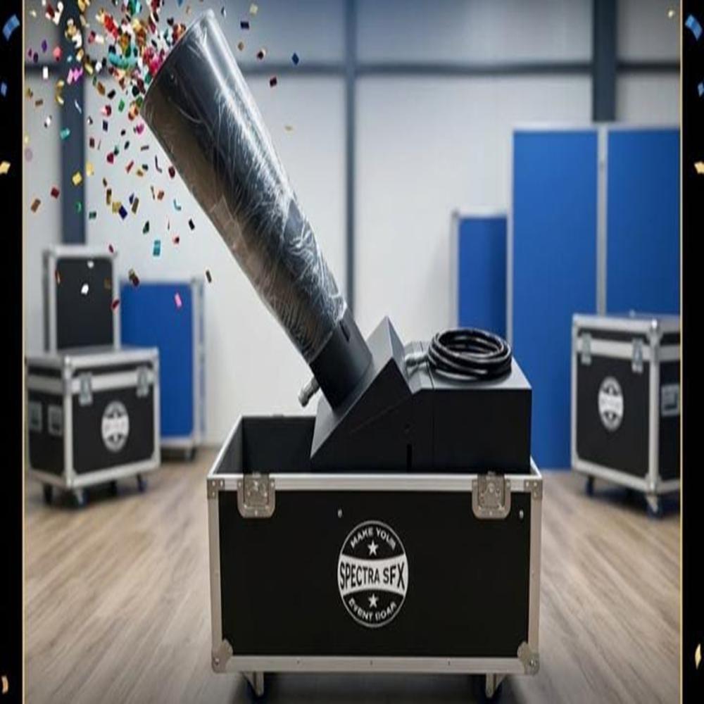 SPECTRA CO2 Confetti Machine Jumbo DMX CONTROLLER