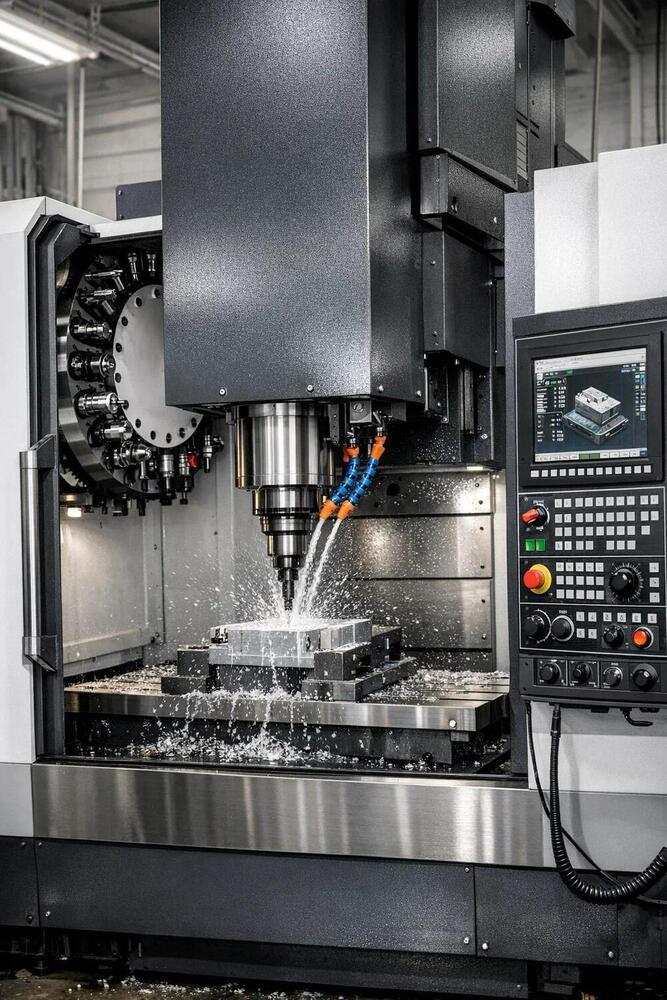 Cnc Machine Job Work - Aluminum & Steel, Tight Tolerances (+/-0.005mm), Complex Shapes, Prototyping & Small Batch Production, Drilling & Milling Processes