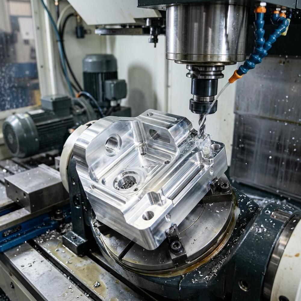 Cnc Machine Job Work - Aluminum & Steel, Tight Tolerances (+/-0.005mm), Complex Shapes, Prototyping & Small Batch Production, Drilling & Milling Processes
