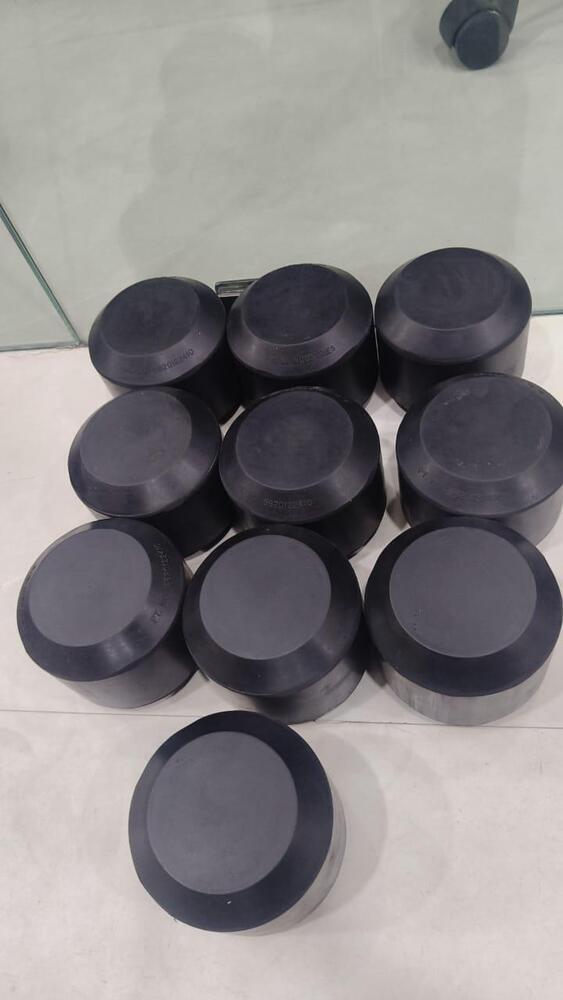 Black Rubber End Cap