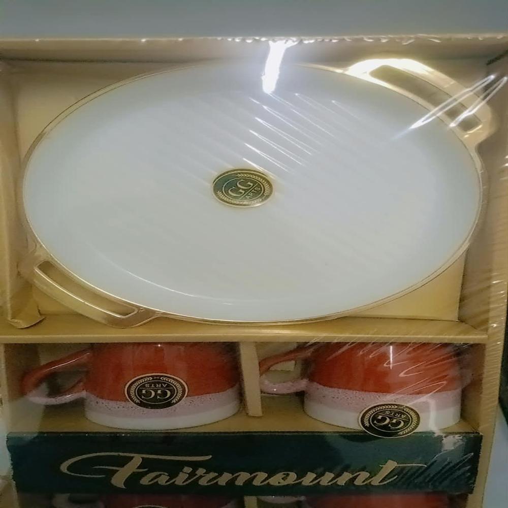 Ceramic Tea & Serving Gift Set - Battery Capacity: N/a Coulomb (C)
