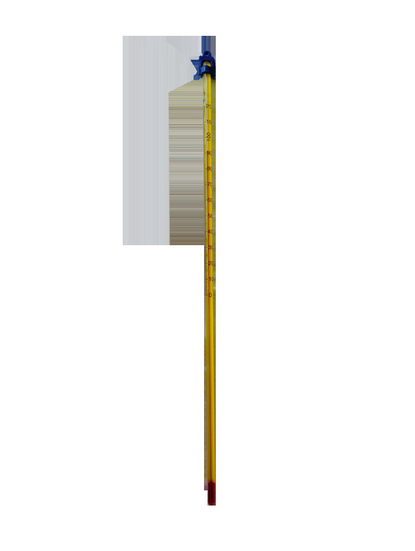 Laboratory Red Glass Thermometer