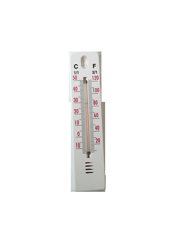Room thermometer plastic base range