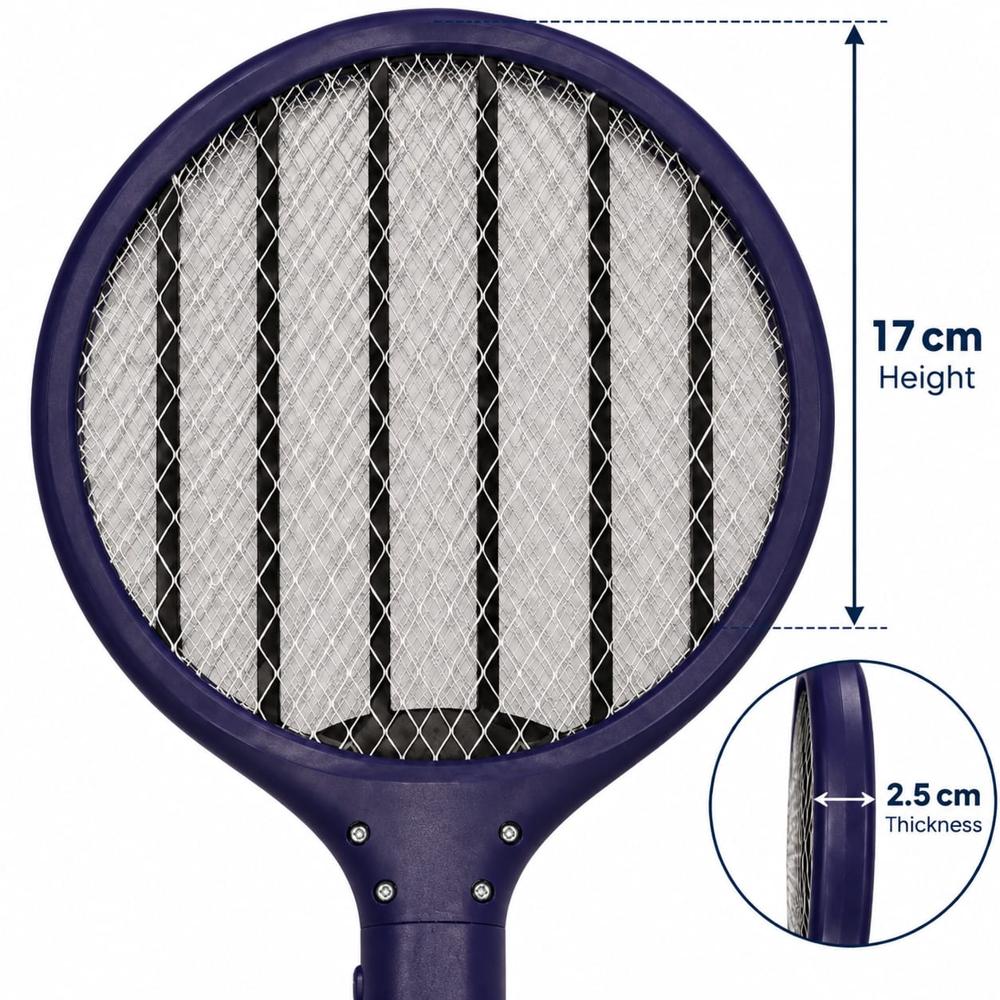 OREVA ORMR-107 Mosquito Racket Rechargeable Electrical  mosquito Racket