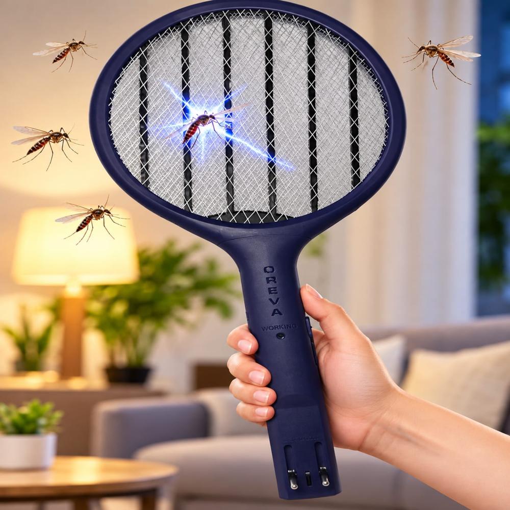 OREVA ORMR-107 Mosquito Racket Rechargeable Electrical  mosquito Racket