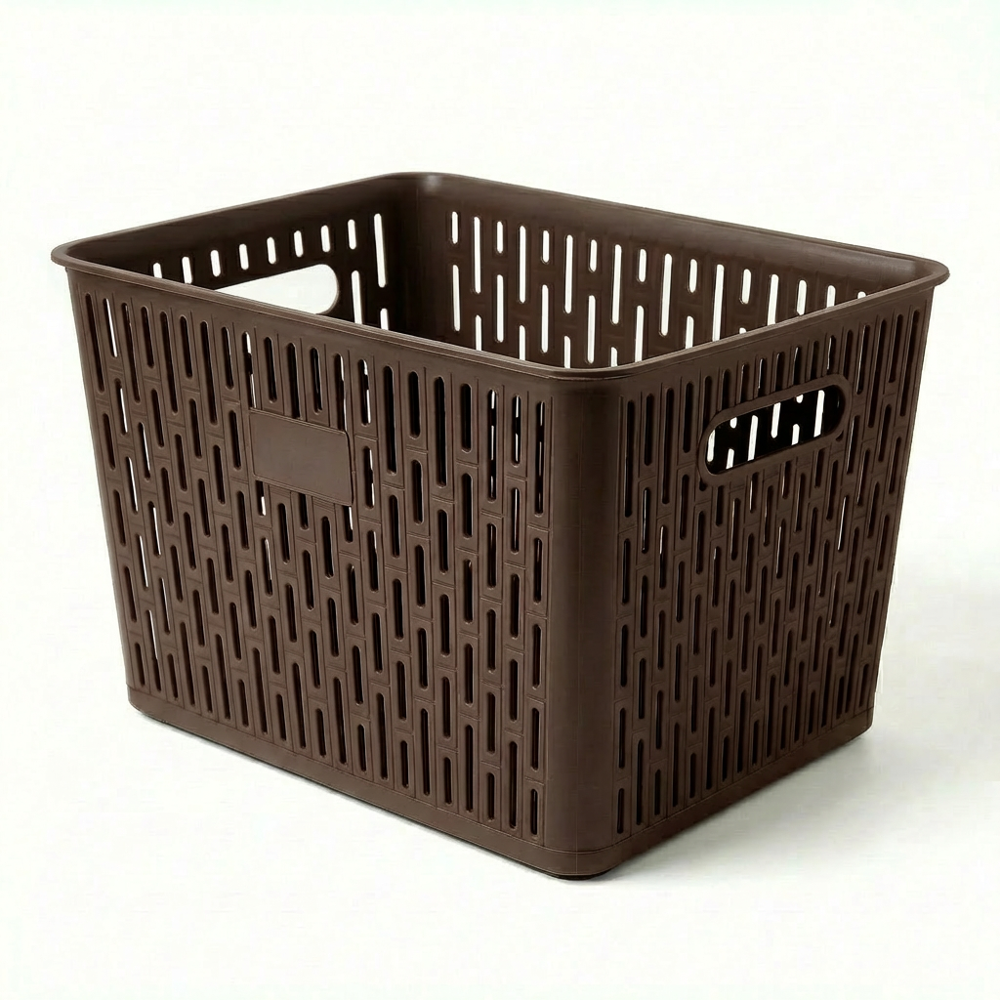 Plastic Brick Net Large Basket