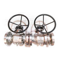 4 Inch Two Piece Flanged Ennd Ball Valve