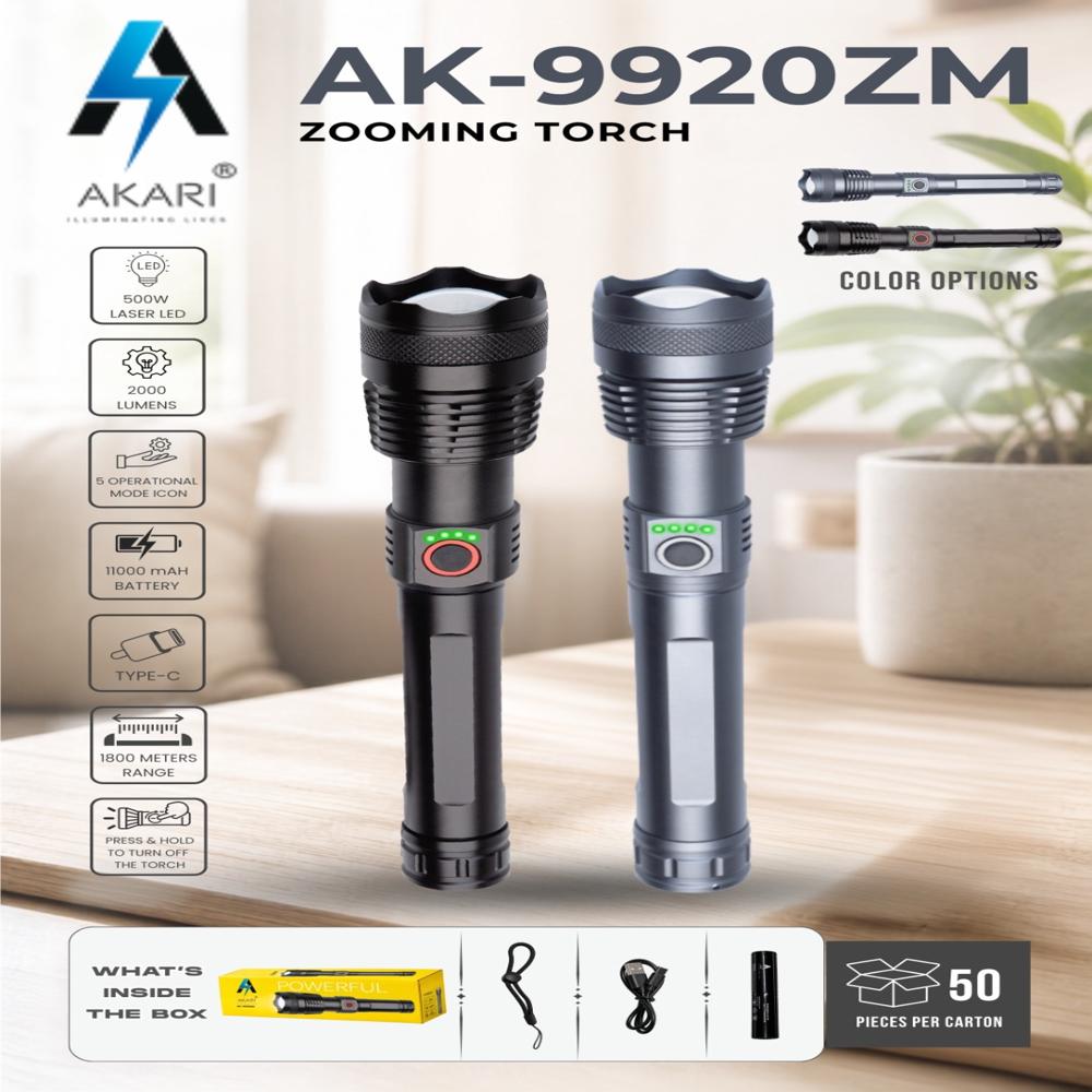 AKARI AK-9920ZM ZOOMING TORCH