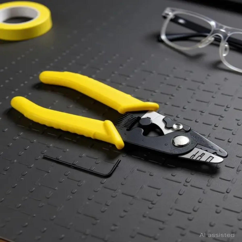 Pkt-3 Stripper Optical Fiber Stripper - Color: Yellow Green Blue Available