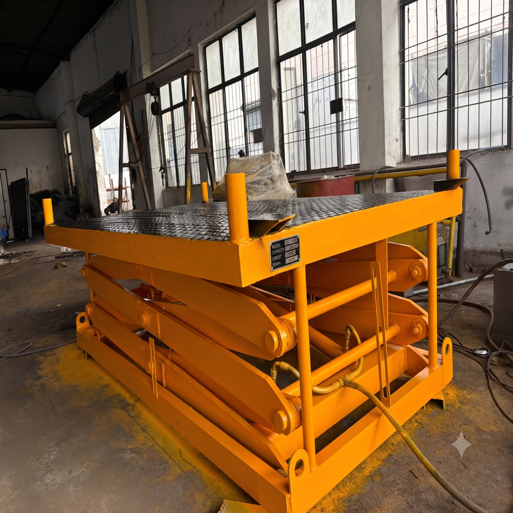 5 Ton Hydraulic Scissor Car Lift 12 Feet Height