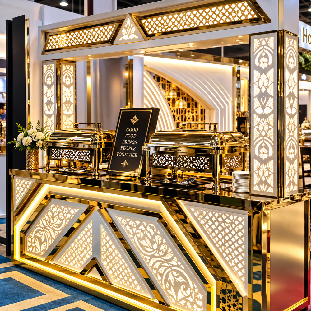 Designer Catering Food Display Station