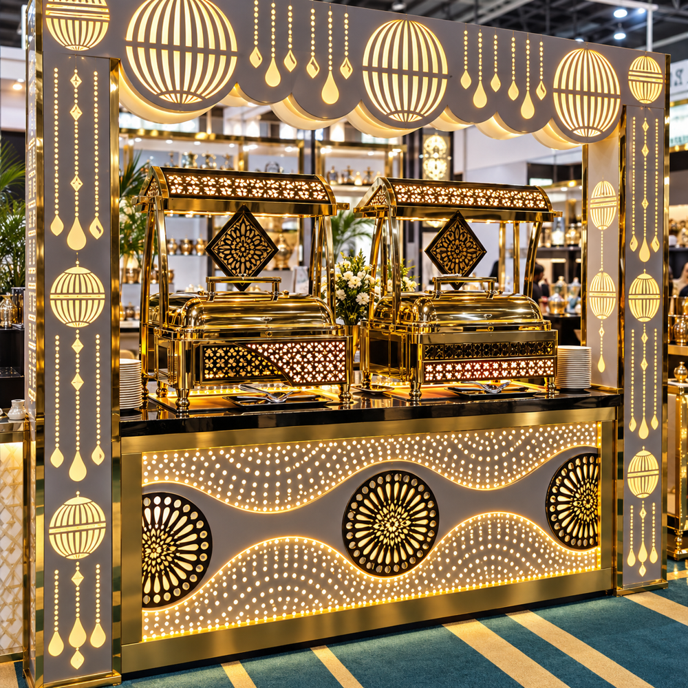 Designer Catering Food Display Station