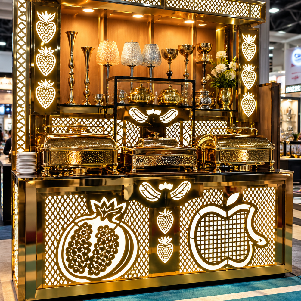 Designer Catering Food Display Station