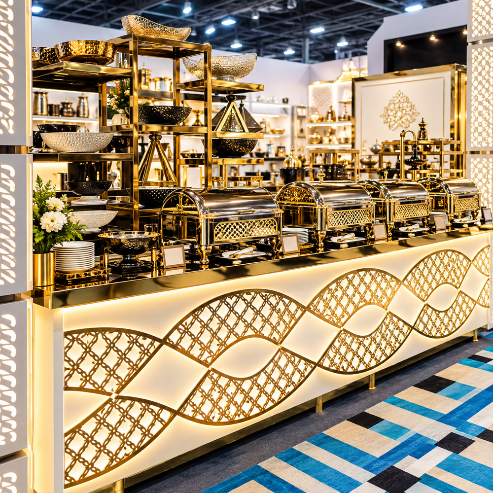 Designer Catering Food Display Station