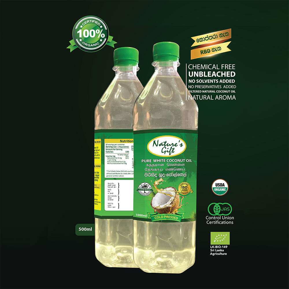 Pure White Coconut Oil 500 ml