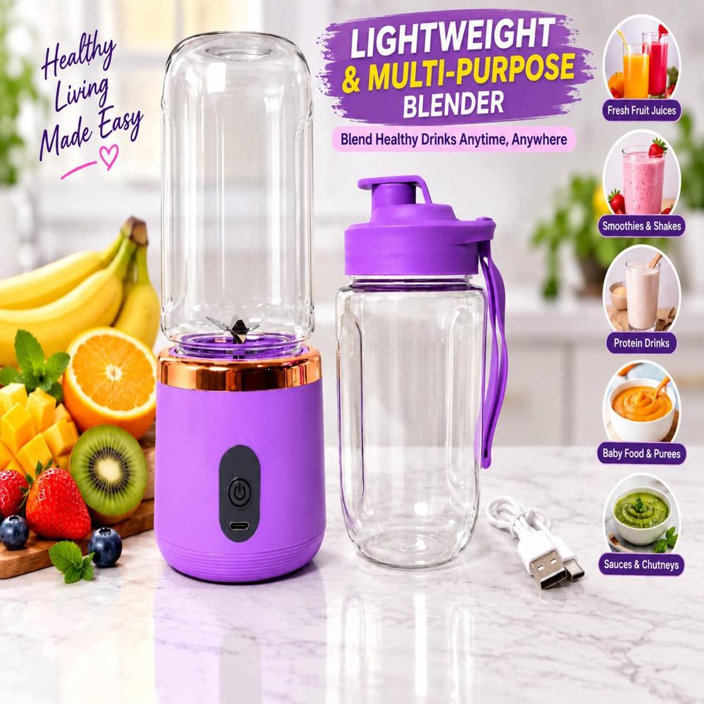 Portable Rechargeable Juicer Blender