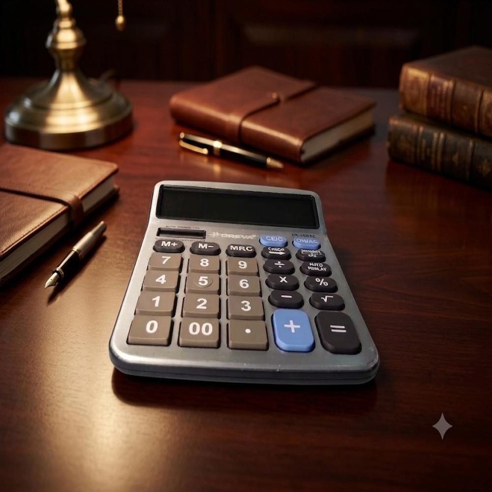 OREVA OR-1600C Desktop Calculator 12-Digit Large Display Business Calculator