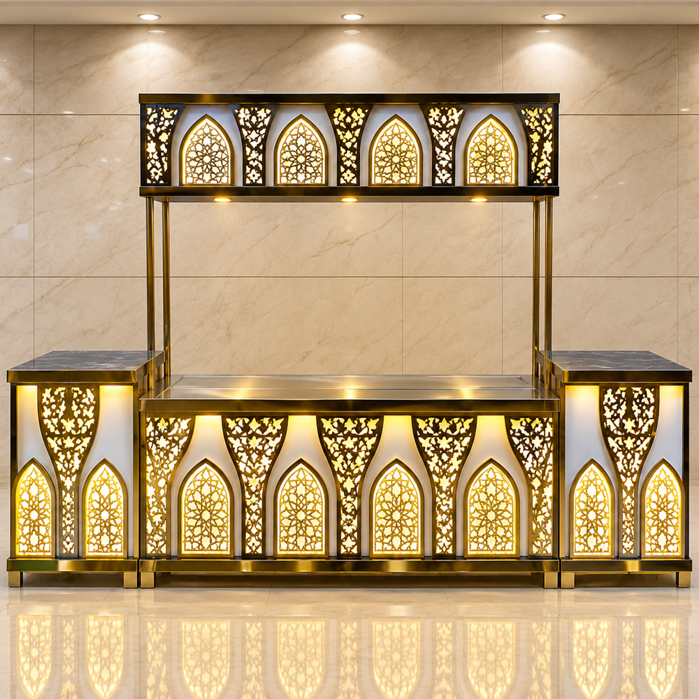 Commercial Stainless Steel Buffet Station