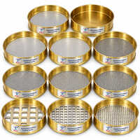 200mm Dia Brass Sieves Set