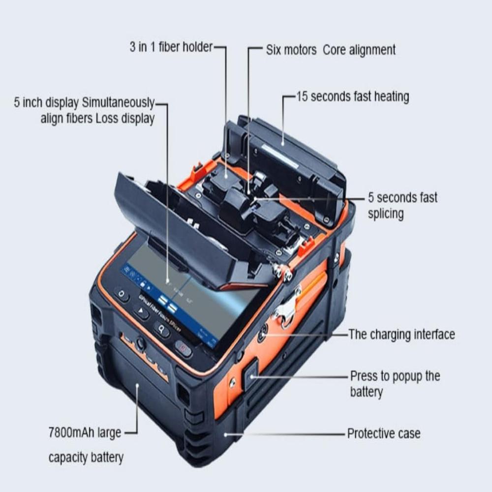 Signal Fire AI-6 Pro Series Optical Fiber Fusion Splicer