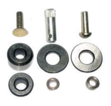 हाईड। रोलर और पिन