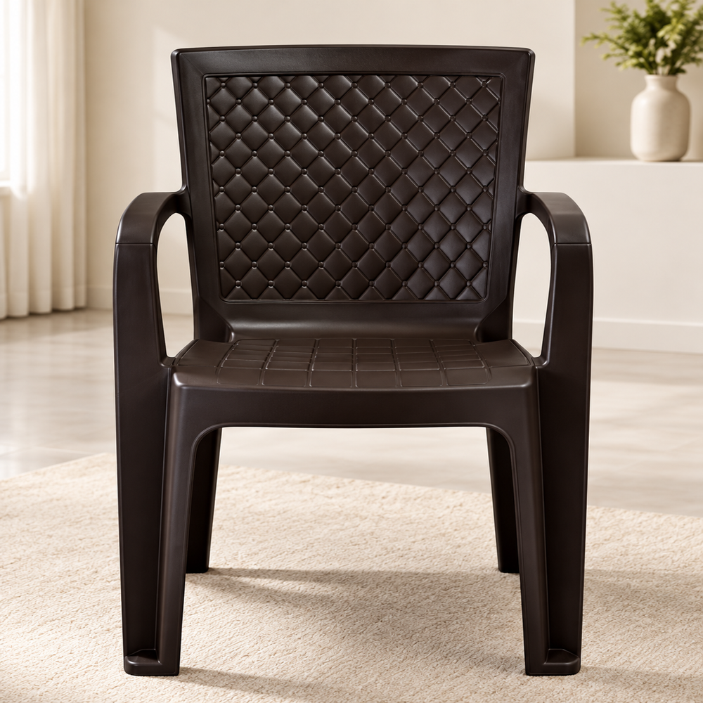 Plastic Brown Chair