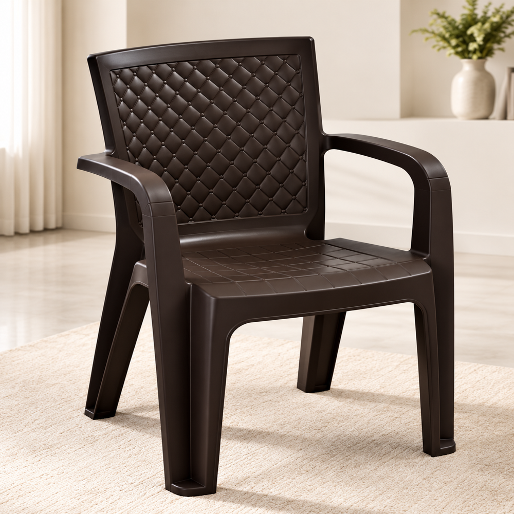 Plastic Brown Chair