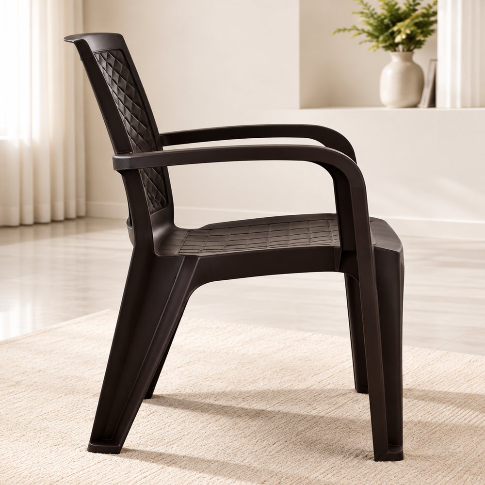Plastic Brown Chair