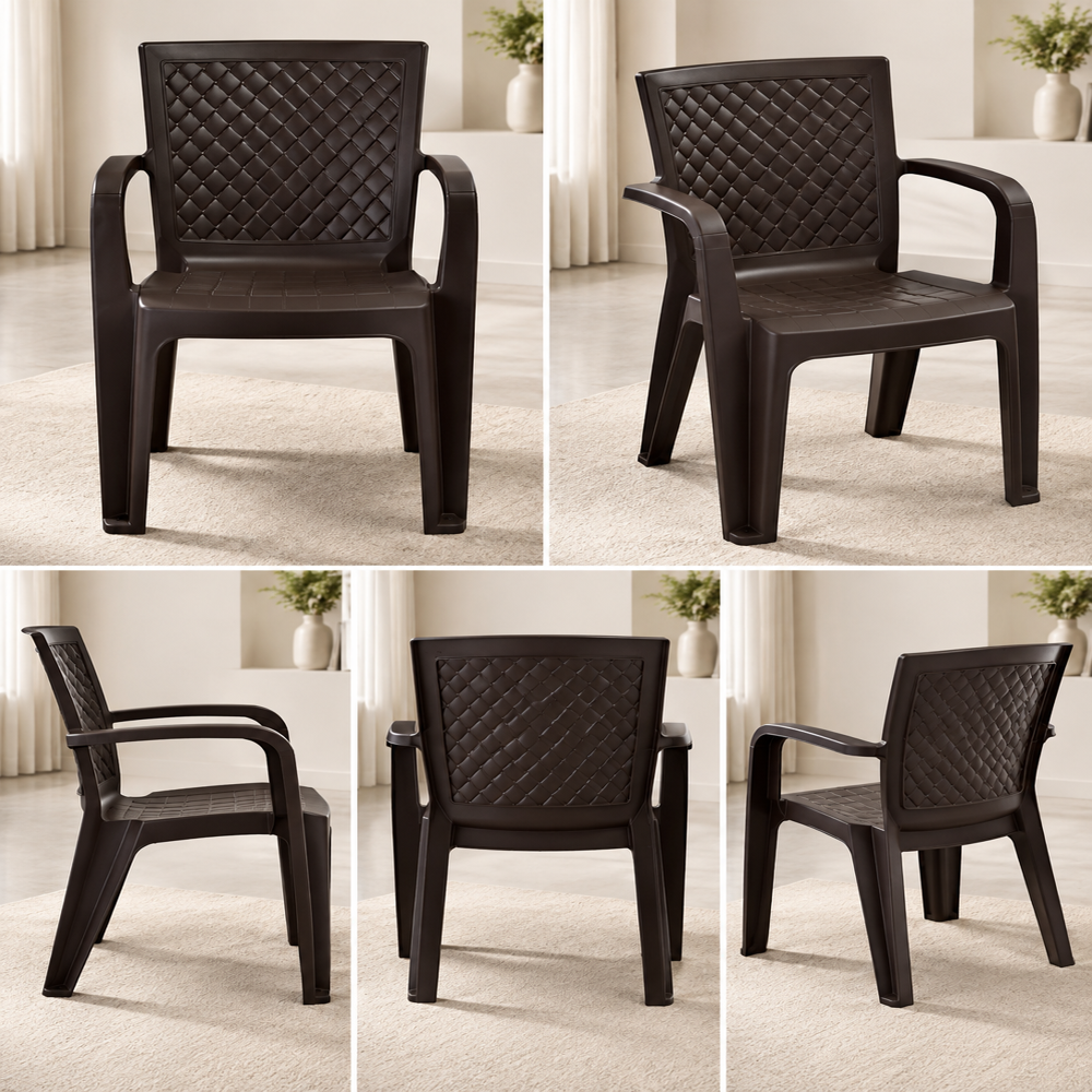 Plastic Brown Chair