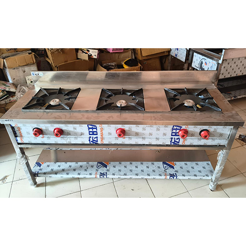3 Burner SS Gas Stove