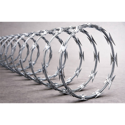 Razor wire fencing