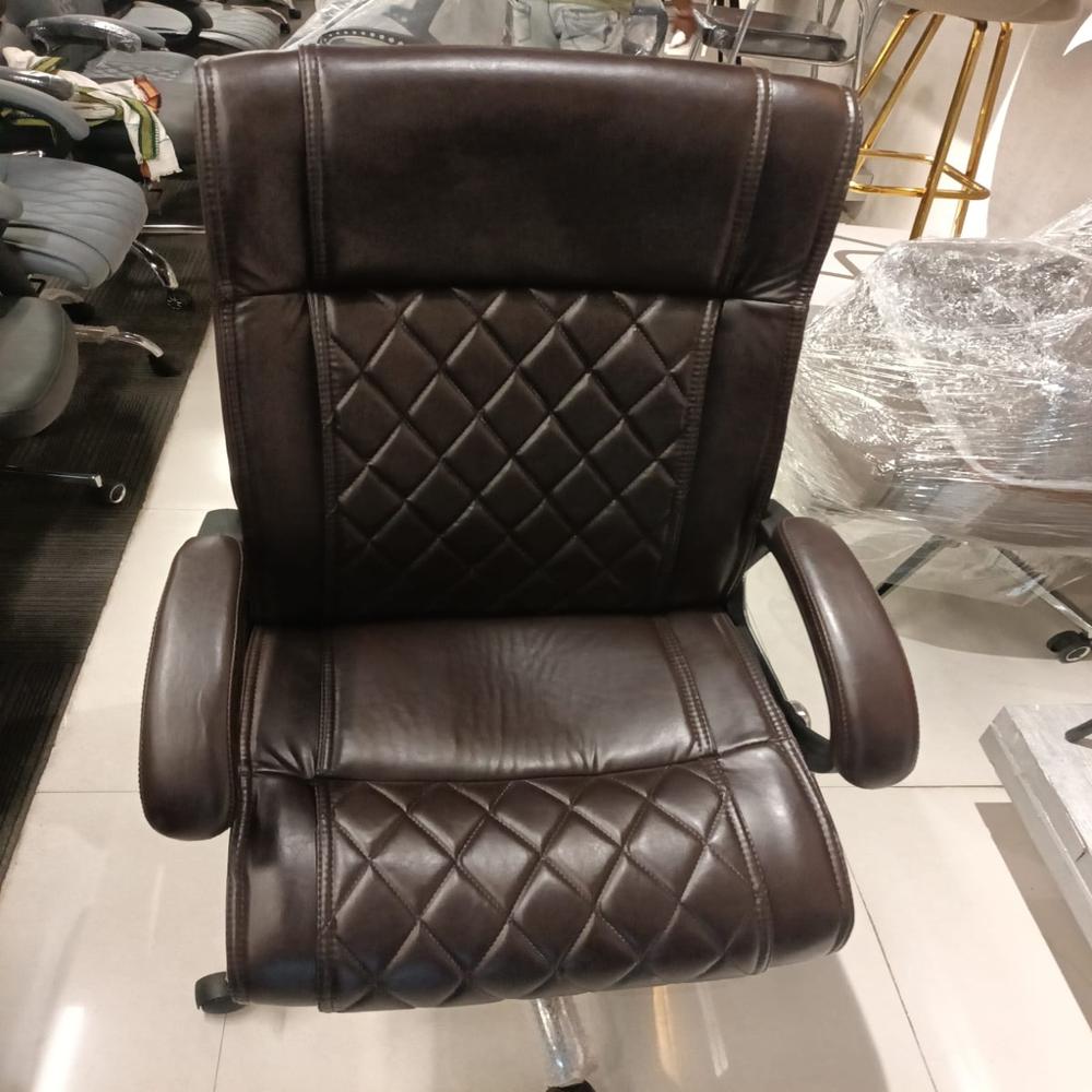 Fancy Office Chair - Color: Blue (Seat And Back Cushion)