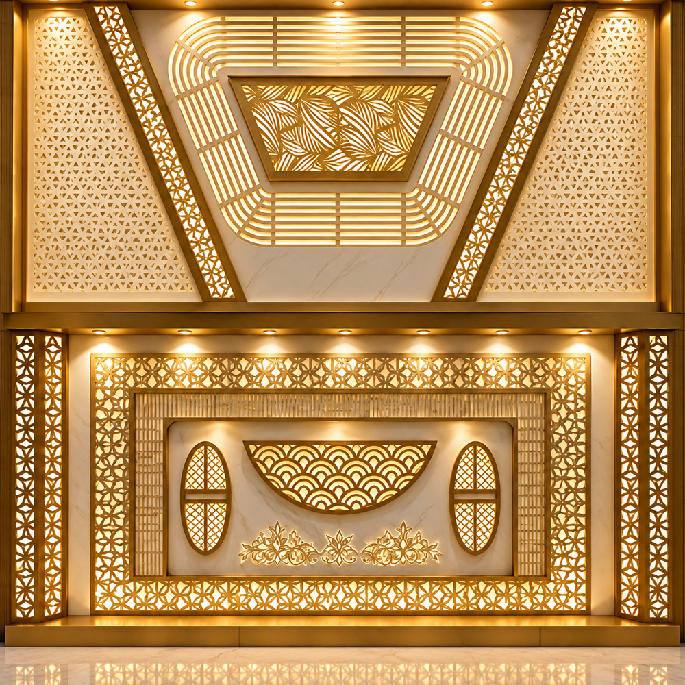 Premium Banquet Food Serving Counter