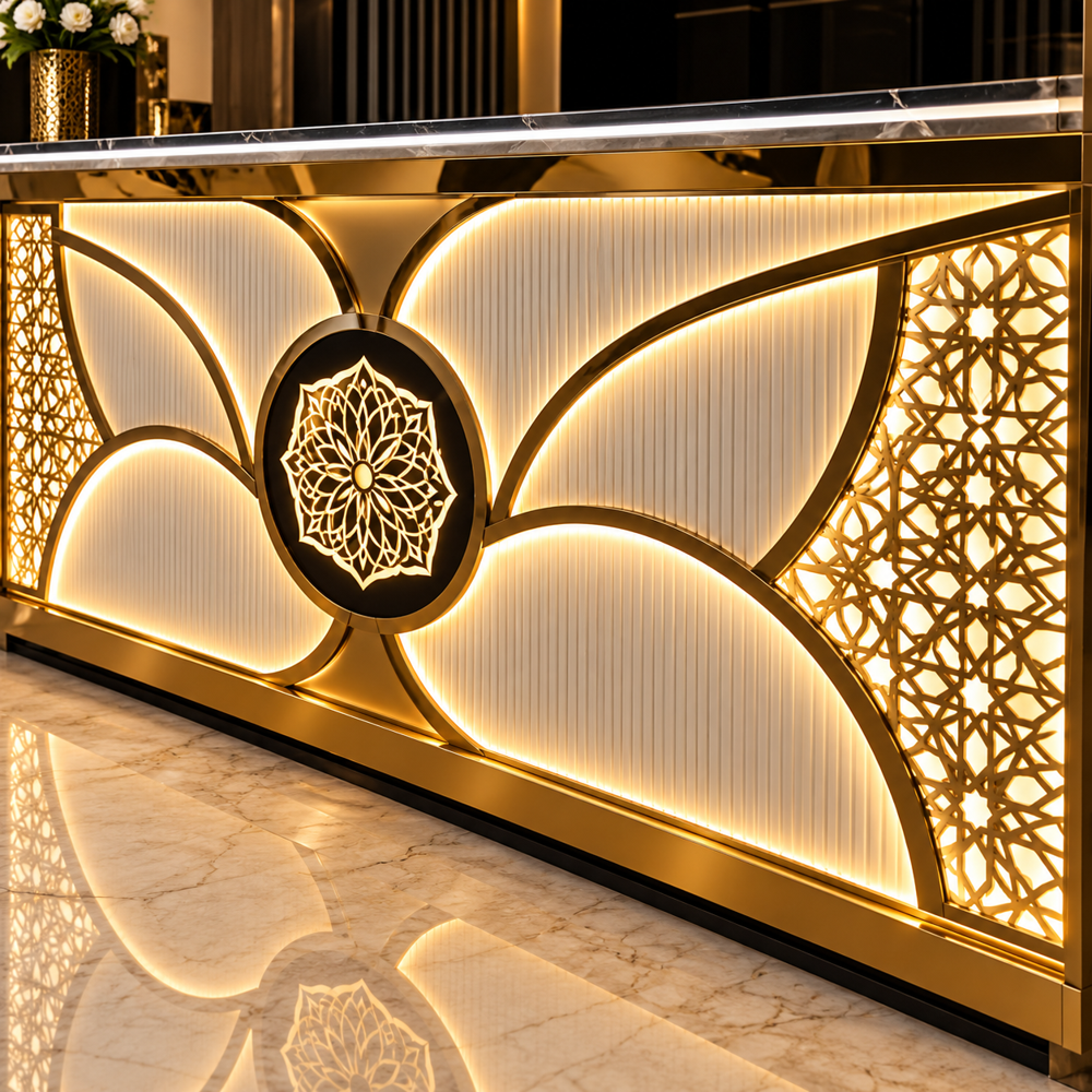 Premium Banquet Food Serving Counter