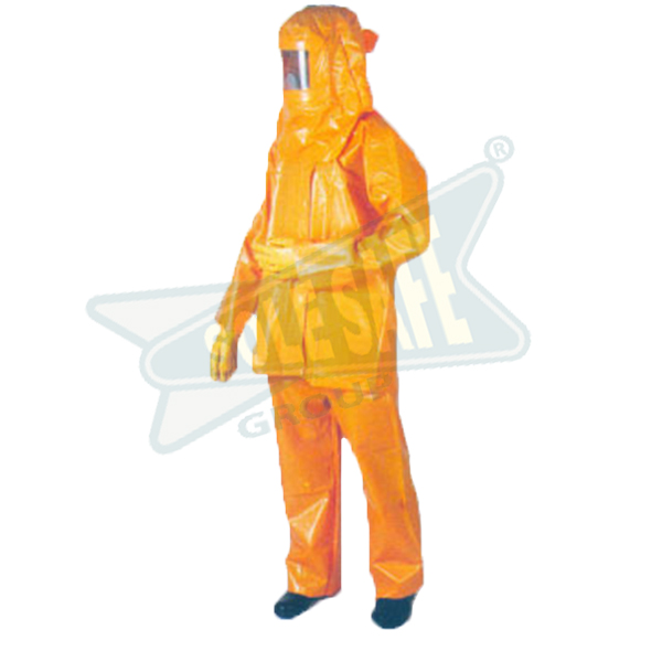 PVC Suit - PVC Fabric, All Sizes, Bright Yellow Color | Waterproof, Acid Proof, Durable, Unisex Design with Hood and Visor, Leak Proof