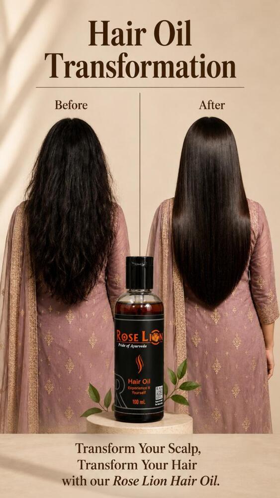 Rose Lion Hair Oil
