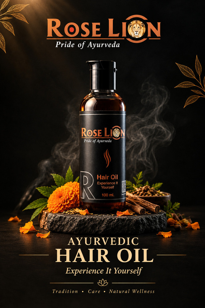 Rose Lion Hair Oil