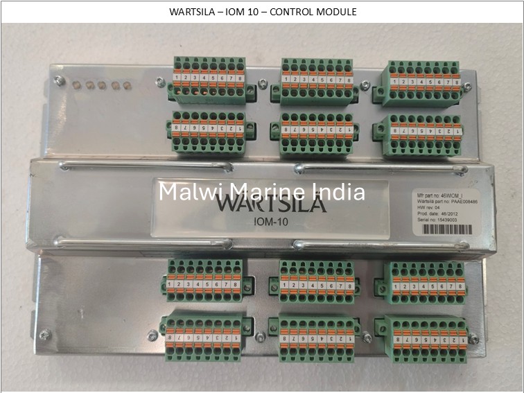 WARTSILA - IOM 10 - CONTROL MODULE