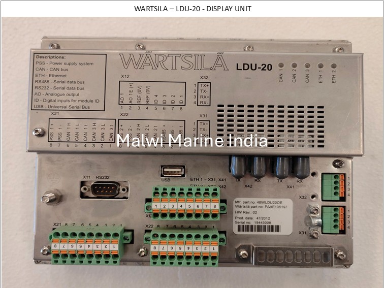 WARTSILA - LDU-20 - DISPLAY UNIT