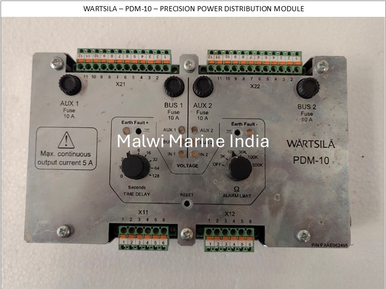 WARTSILA - PDM-10 - PRECISION POWER DISTRIBUTION MODULE