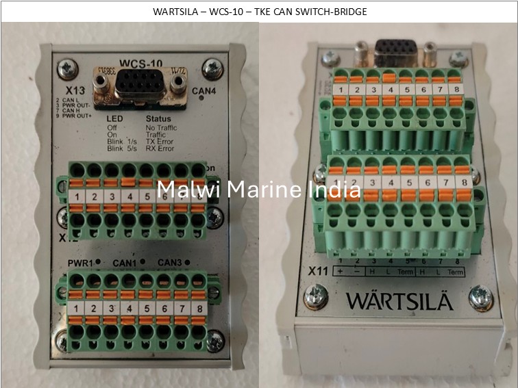 WARTSILA - WCS-10 - TKE CAN SWITCH-BRIDGE