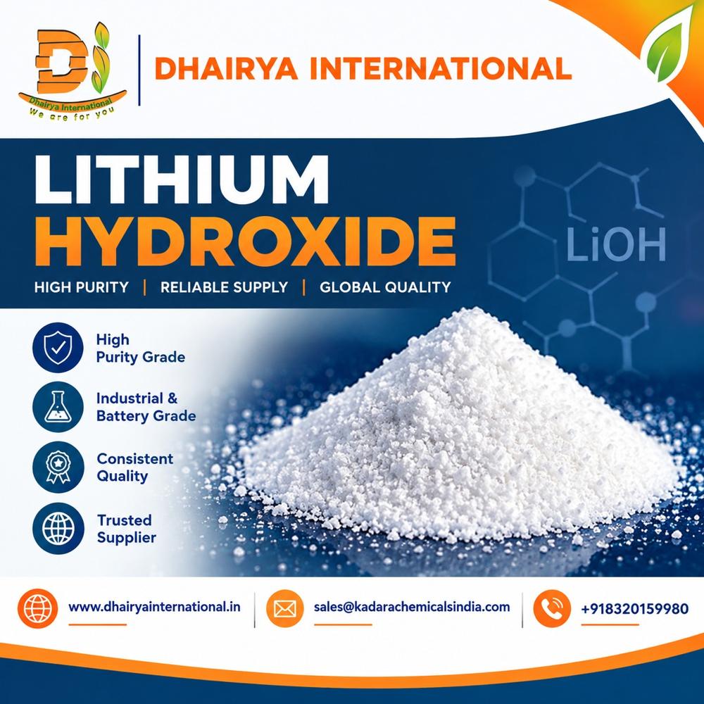 Lithium Hydroxide - Cas No: 1310-65-2