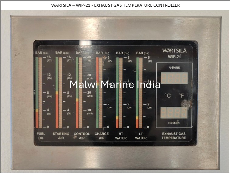 WARTSILA - WIP-21 - EXHAUST GAS TEMPERATURE